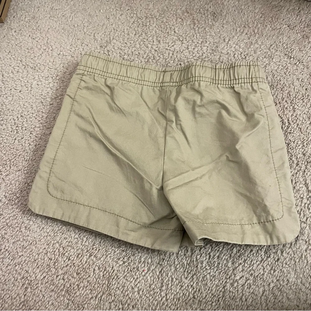 Carter's Beige Kids Shorts with White Drawstring